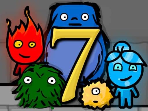 Screenshot van Fireboy & Watergirl 7: and Friends