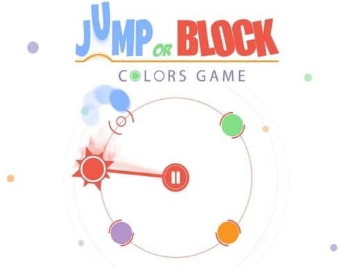Screenshot van Jump or Block Colors Game