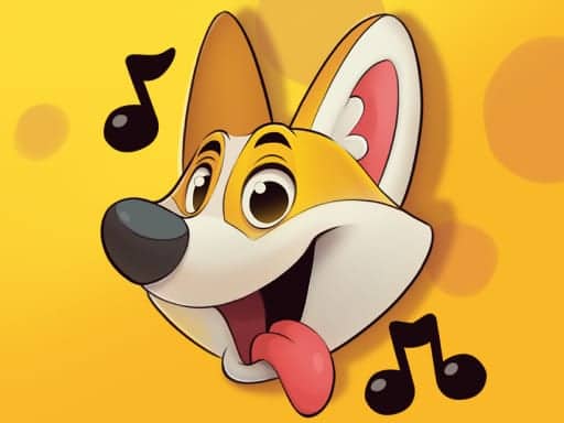 Screenshot van Hungry Corgi - Cute Music Game
