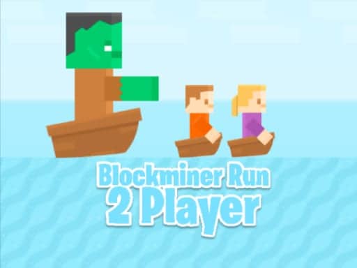 Screenshot van Blockminer Run Two Player