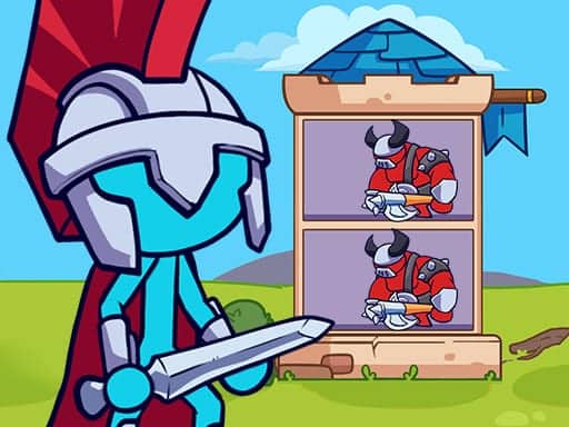 Screenshot van Stick Hero Mighty Tower Wars