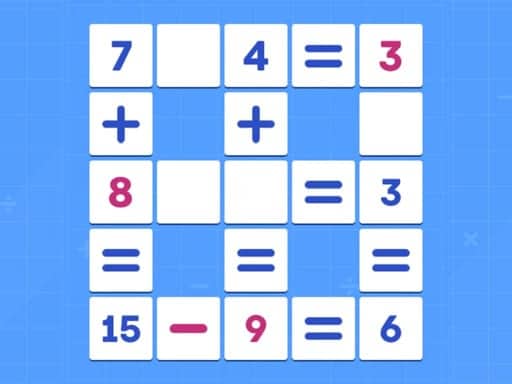 Screenshot van Mathematical crossword