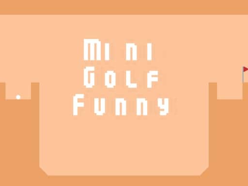 Screenshot van Mini Golf Funny