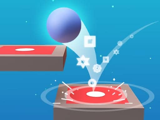 Screenshot van Tiles Hop Ball Master