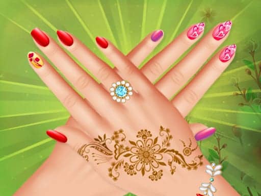 Screenshot van Spring Nail-Art
