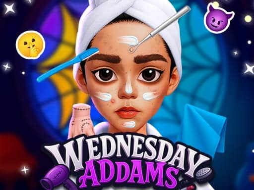 Screenshot van Wednesday Addams Beauty Salon