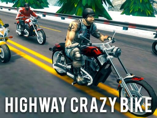 Screenshot van Highway Crazy Bike