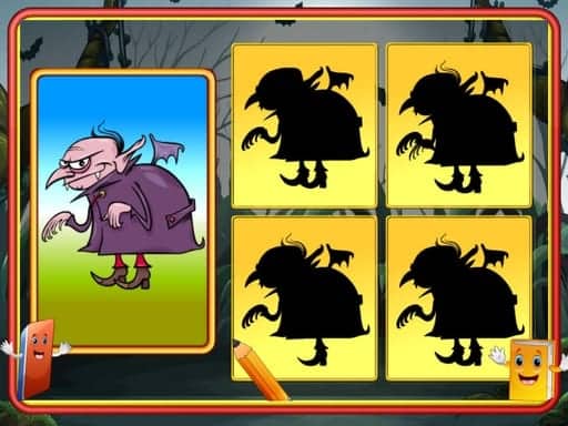 Screenshot van Shadow Match Halloween