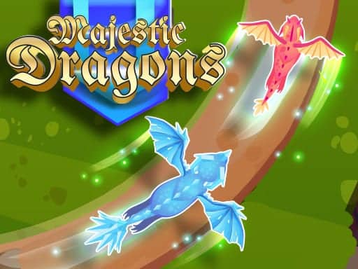 Screenshot van Majestic Dragons Merge