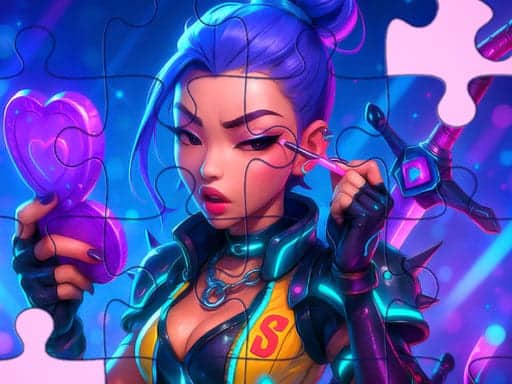 Screenshot van K-Pop Puzzle Hunters