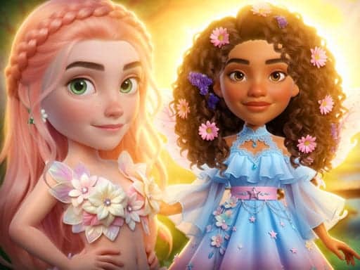 Screenshot van Spring Magic Enchanted Wardrobe