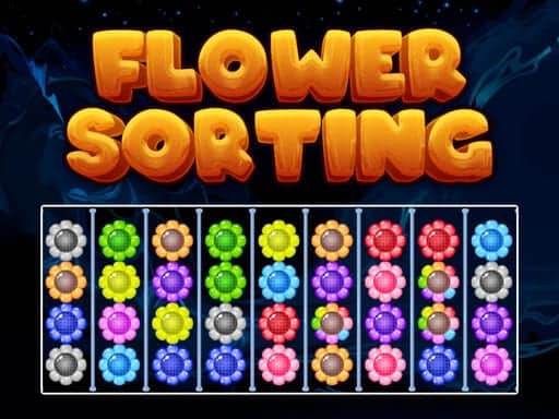 Screenshot van Flower Sorting