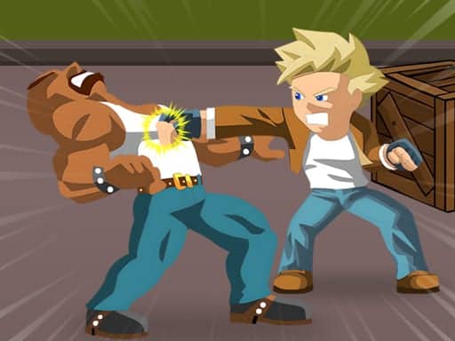 Screenshot van Retro Street Fighter