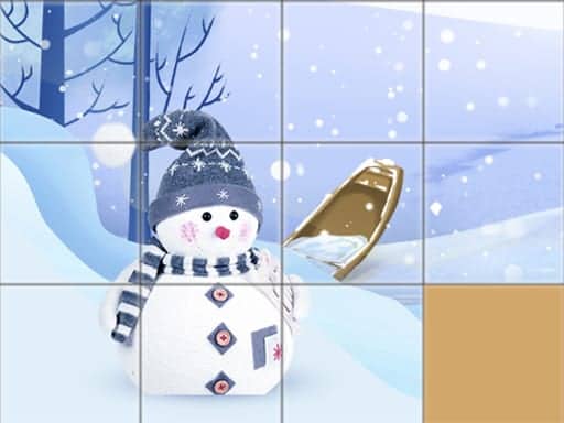 Screenshot van Christmas Slide Puzzle