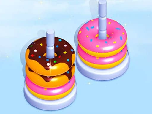 Screenshot van Donut Sort Fun
