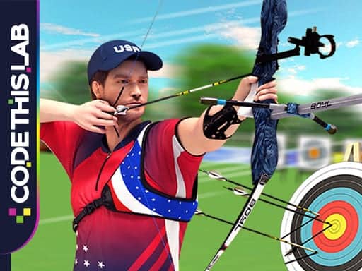 Screenshot van Archery King
