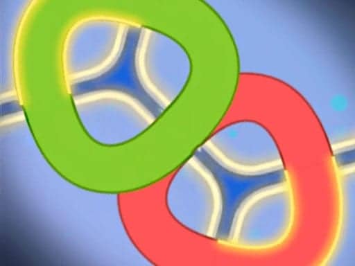 Screenshot van Puzzle - LINES AND KNOTS 1
