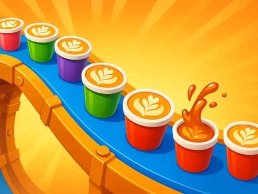 Screenshot van Coffee Color Blocks