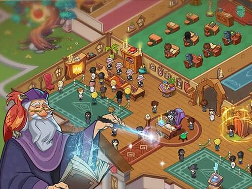 Screenshot van Wizard School