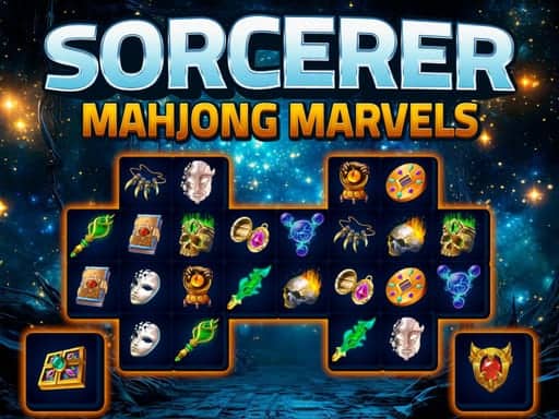Screenshot van Sorcerer Mahjong Marvels