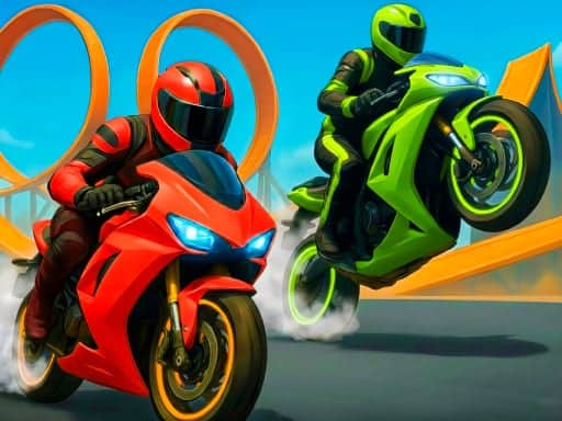 Screenshot van Crazy Bike Stunts PvP