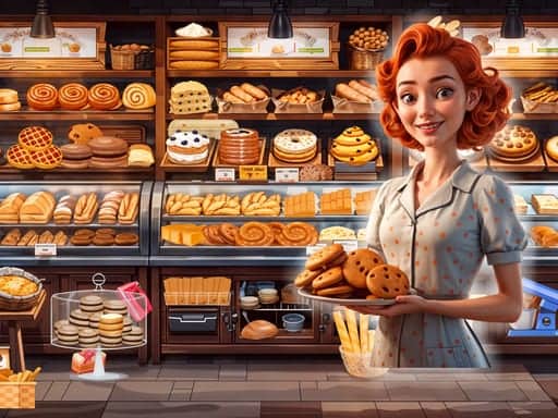 Screenshot van Hidden Objects Bakery