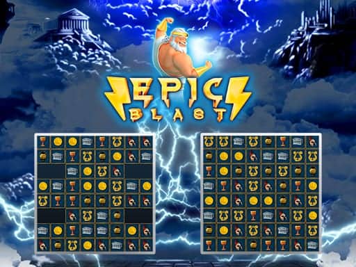 Screenshot van Epic Blast