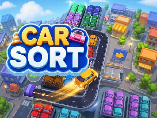 Screenshot van Car Sort
