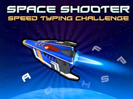 Screenshot van Space Shooter - Speed Typing Challenge