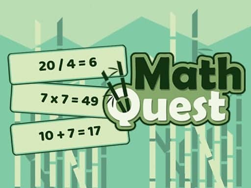 Screenshot van Math Quest
