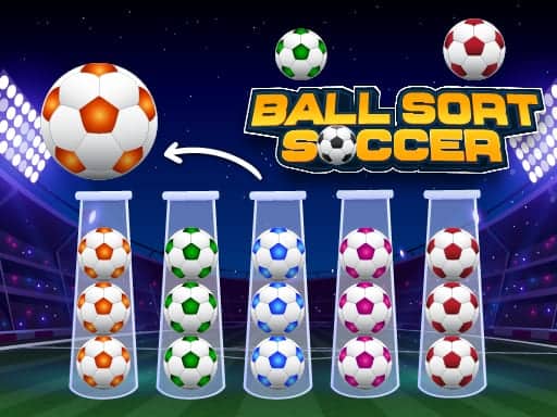 Screenshot van Ball Sort Soccer