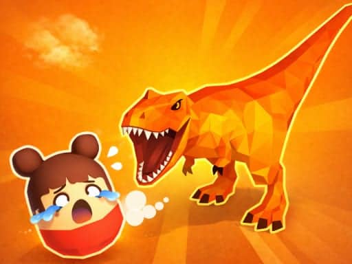 Screenshot van Dinosaur Rampage