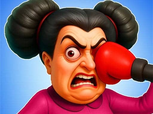 Screenshot van Crazy Aunty : Slap & Punch