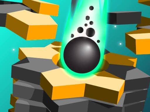Screenshot van Helix Stack Ball