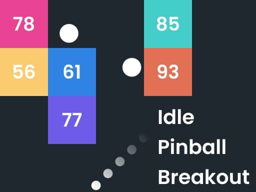 Screenshot van Idle Pinball Breakout