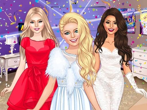 Screenshot van Glam Dress Up - Girls Games