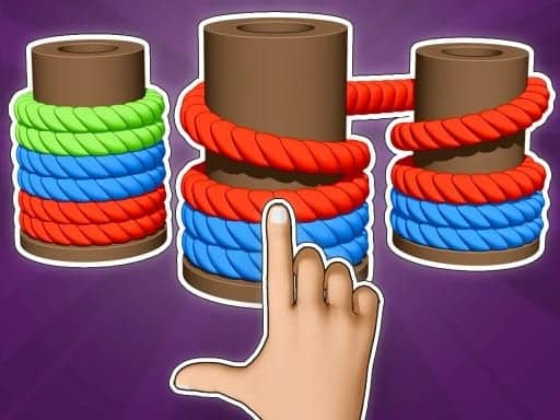 Screenshot van Rope Sorting