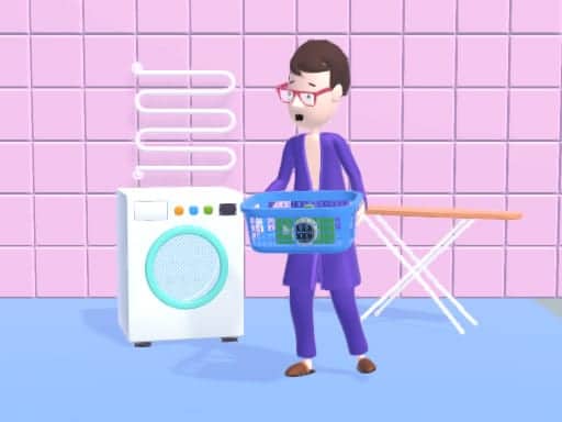 Screenshot van Crazy Laundry