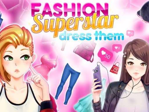 Screenshot van Fashion Superstar Dress Them