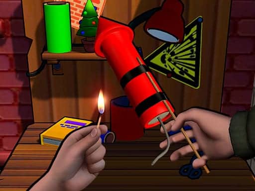 Screenshot van Fireworks Maker Simulator Bang