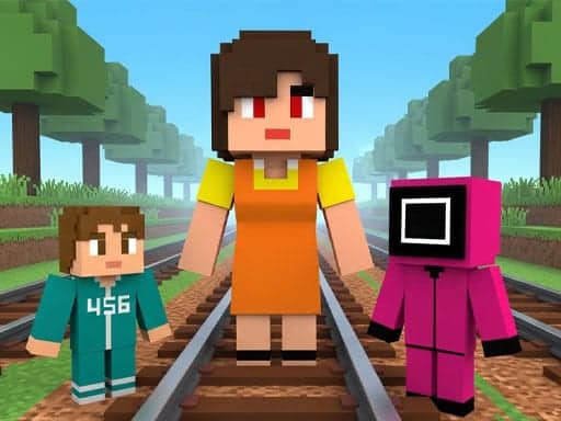 Screenshot van Squid Game: Craft Runner