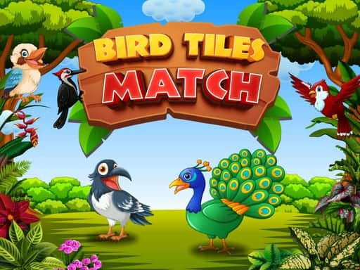 Screenshot van Bird Tiles Match