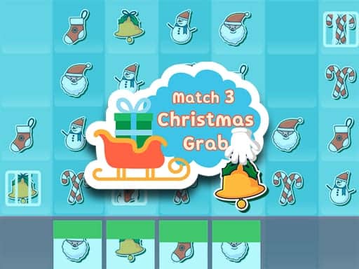 Screenshot van Christmas Grab Match 3
