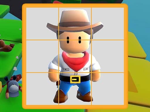 Screenshot van Stumble Boys Sliding Puzzle