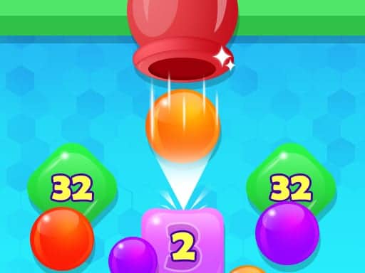 Screenshot van 2048 Drop Merge