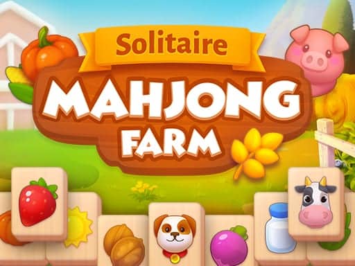 Screenshot van Solitaire Mahjong Farm