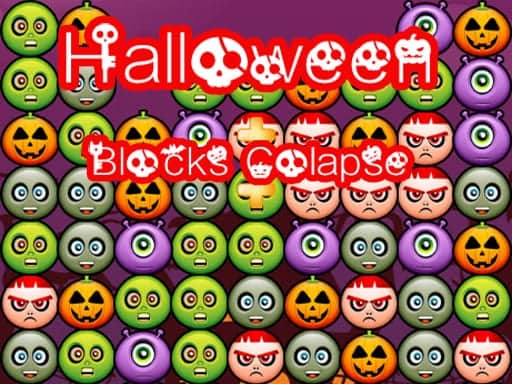 Screenshot van Halloween Blocks Collaspse Delux