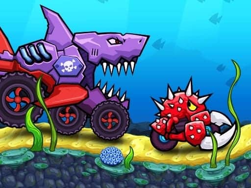 Screenshot van Car Eats Car: Underwater Adventure