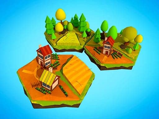 Screenshot van Hexotopia