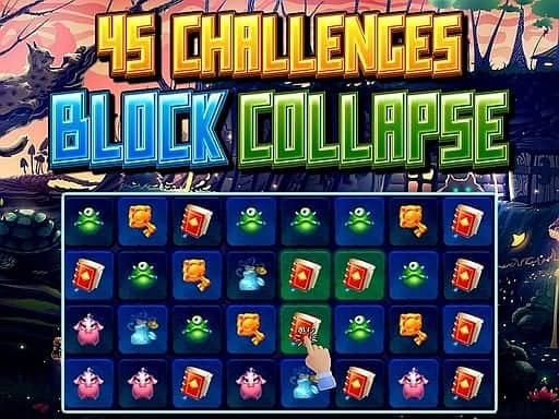 Screenshot van 45 Challenges Block Collapse